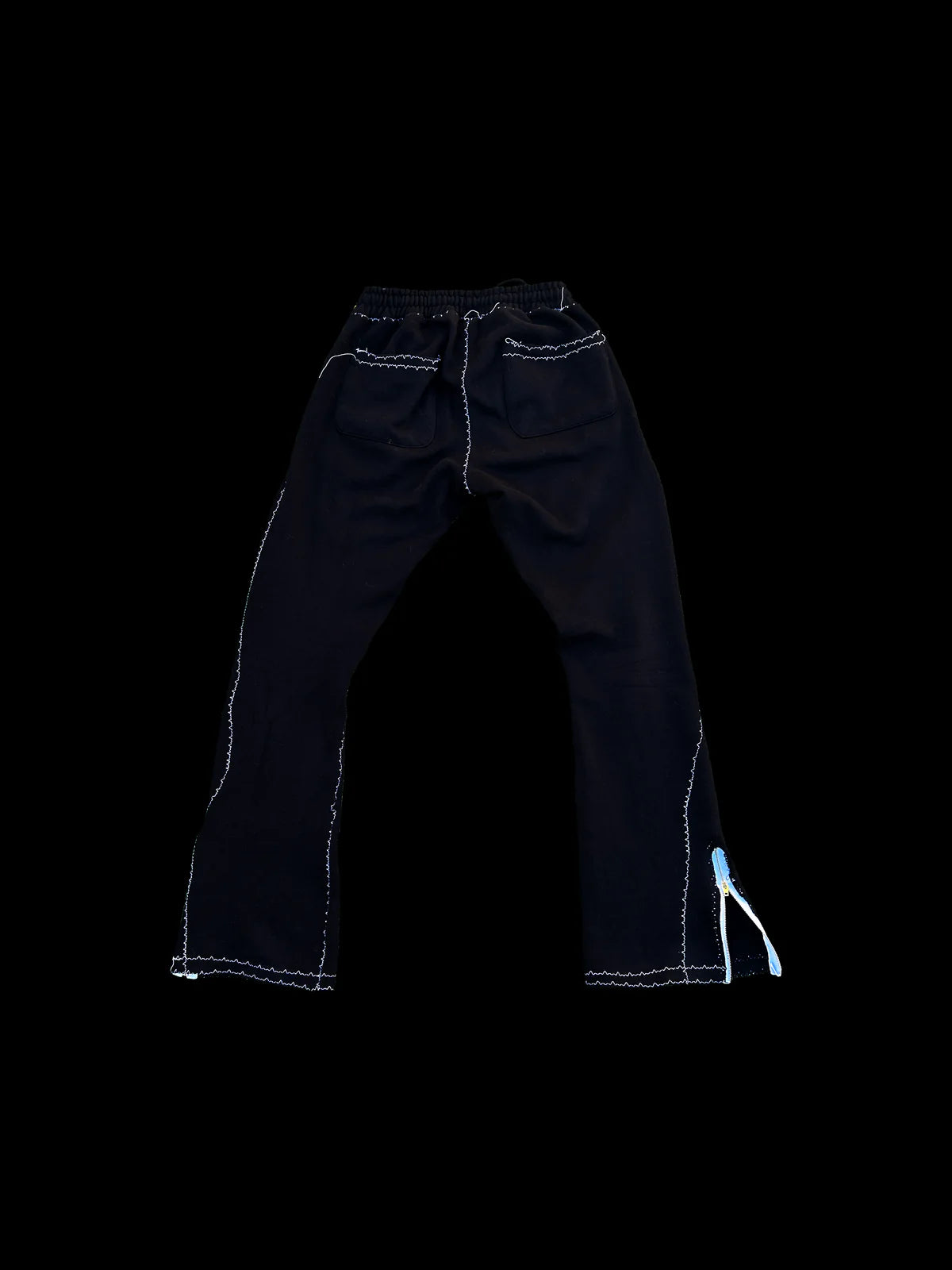 TZUL Sccisorhand Stacked Zip Sweatpants