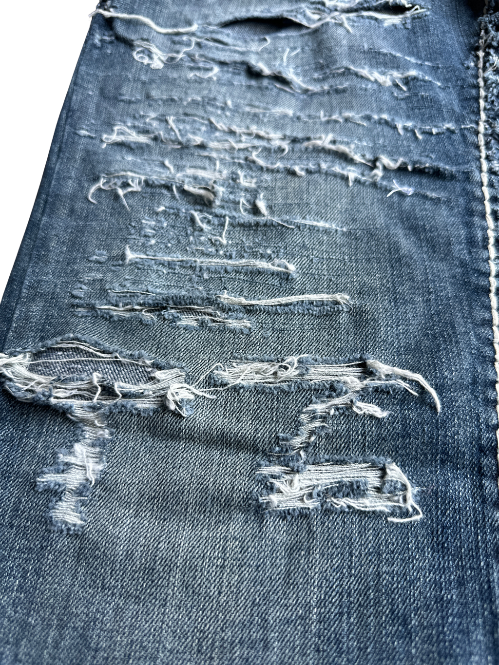 TZUL Distressed Stacked Jeans (Blue)