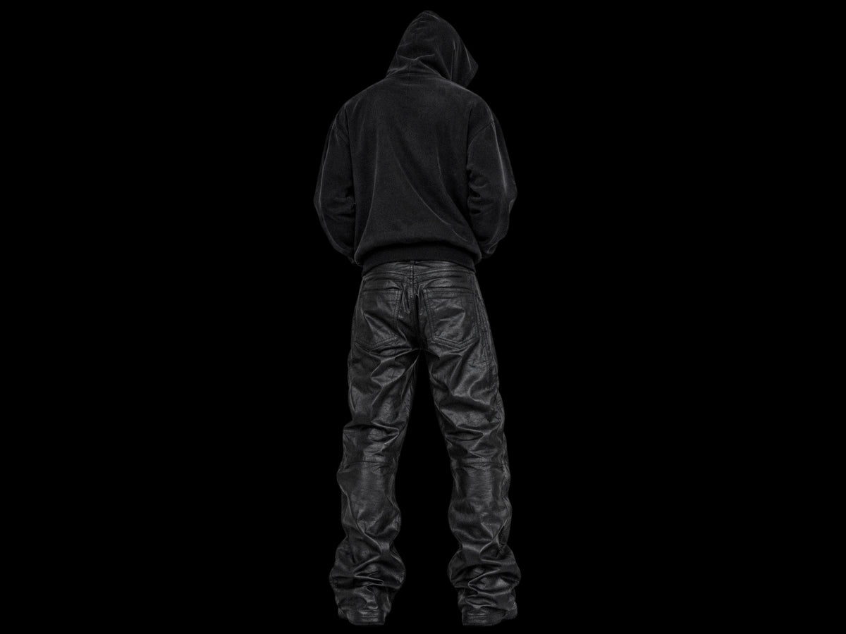 TZUL Leather Zip Trouser