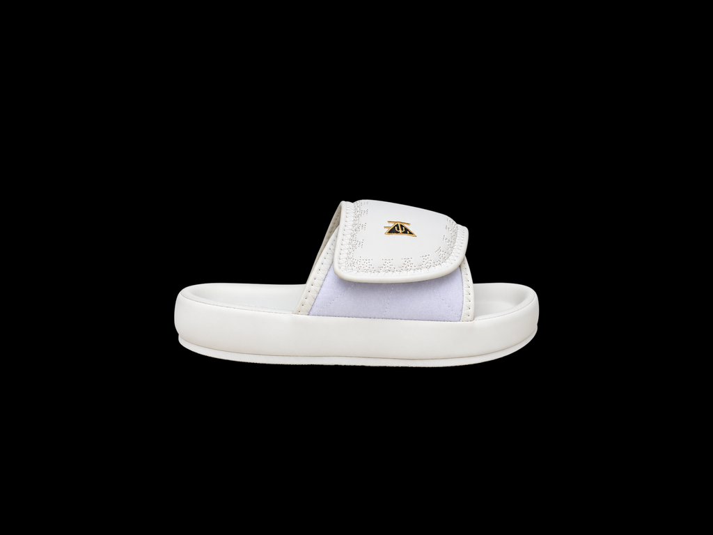 TZUL Pillow Top Slides Blanco