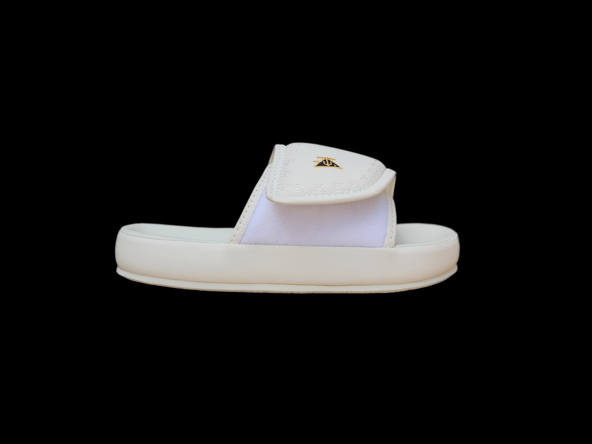 TZUL Pillow Top Slides Blanco