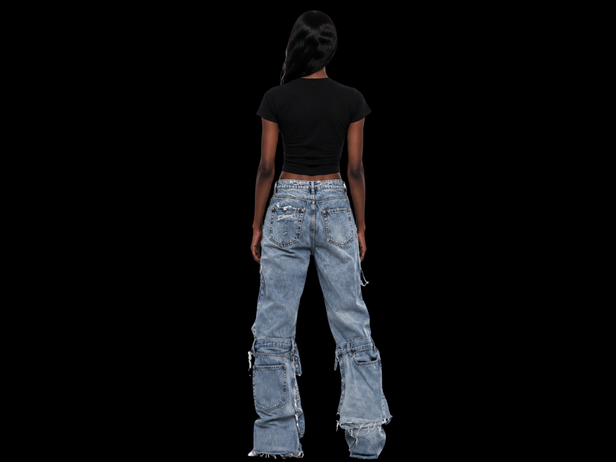 TZUL Dr. Strange Stacked Denim (Light Blue)