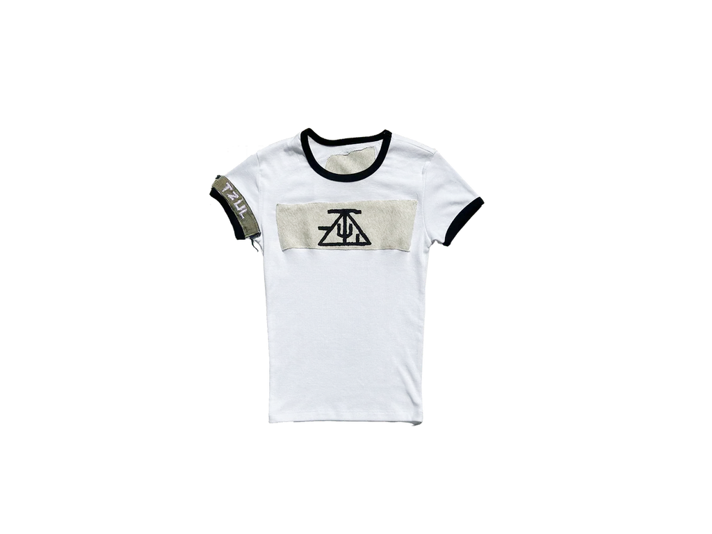 TZUL Women's Patched Strange Tee