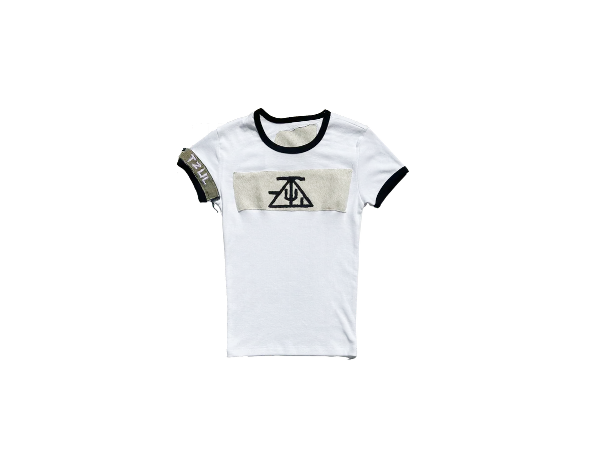 TZUL Women's Patched Strange Tee
