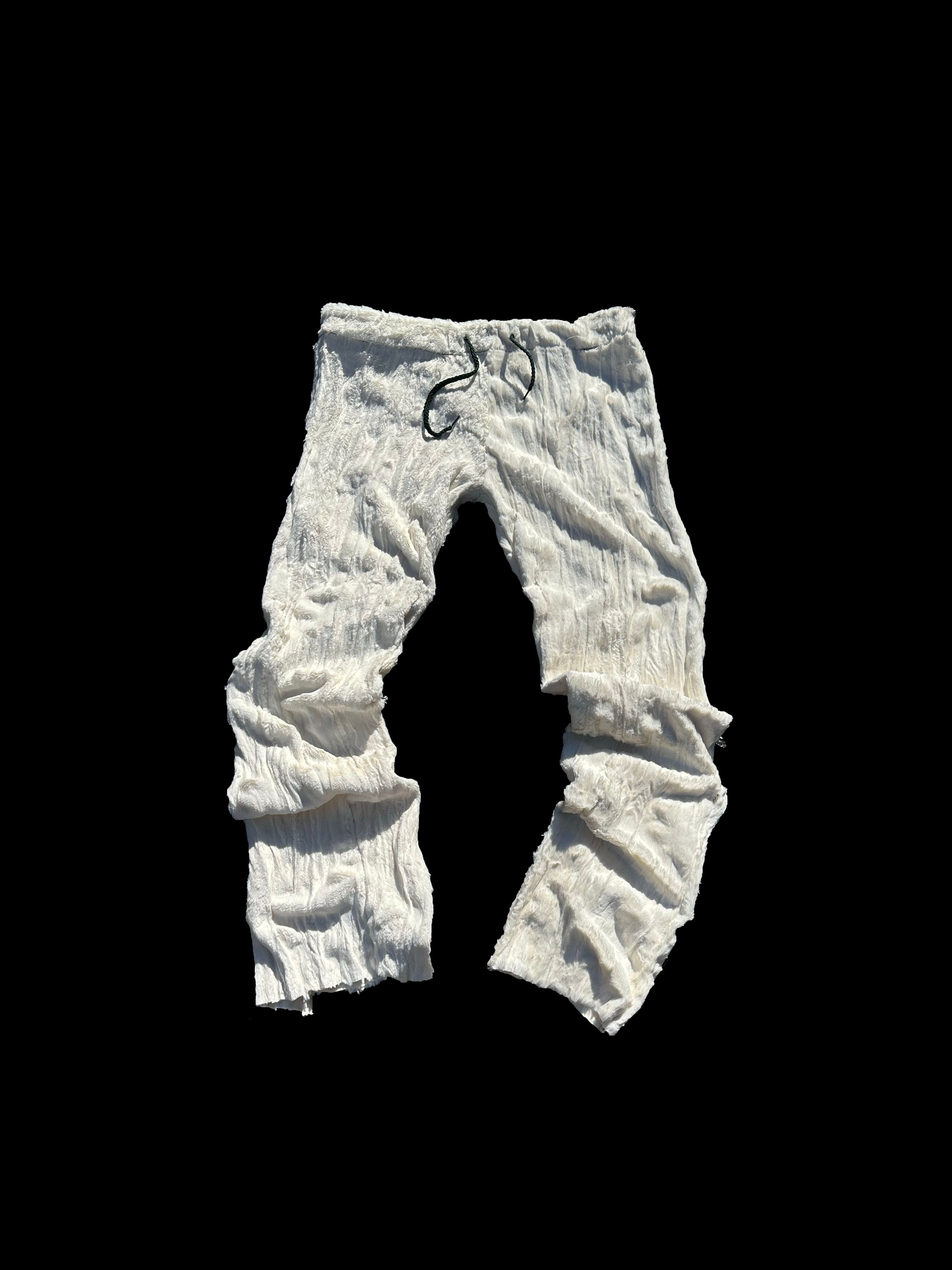 TZUL Nut White Fur Trouser